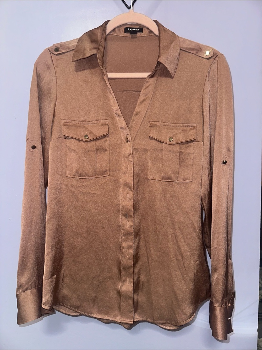Express button up